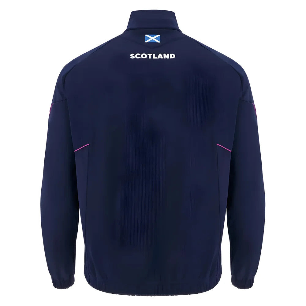 2025-2026 Scotland Rugby Travel Full Zip Hoody (Navy) - Kids_3