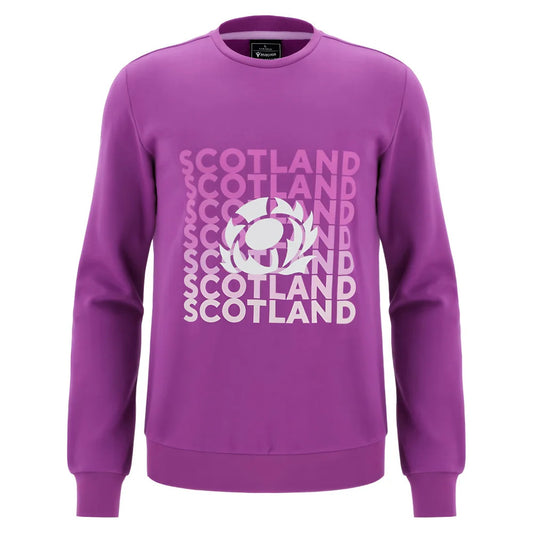 2025-2026 Scotland Rugby Leisure Sweatshirt (Purple)_3