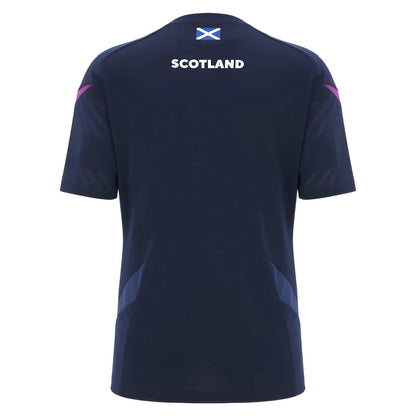 2025-2026 Scotland Rugby Training Shirt (Navy) - Womens_3
