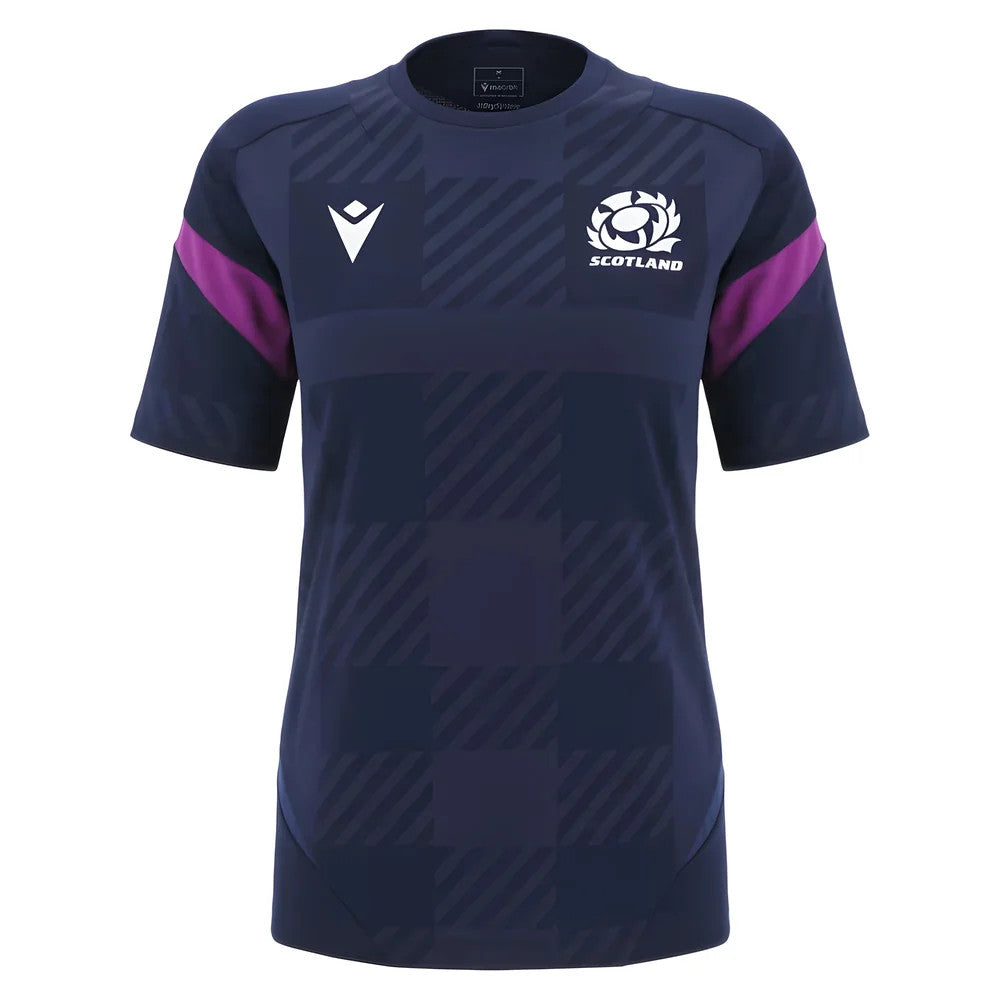 2025-2026 Scotland Rugby Training Shirt (Navy) - Womens_3