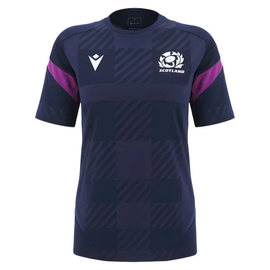 2025-2026 Scotland Rugby Training Shirt (Navy) - Womens_3