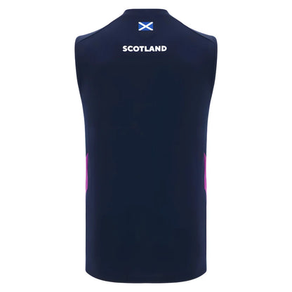 2025-2026 Scotland Poly Sleeveless Training Shirt (Navy)_2