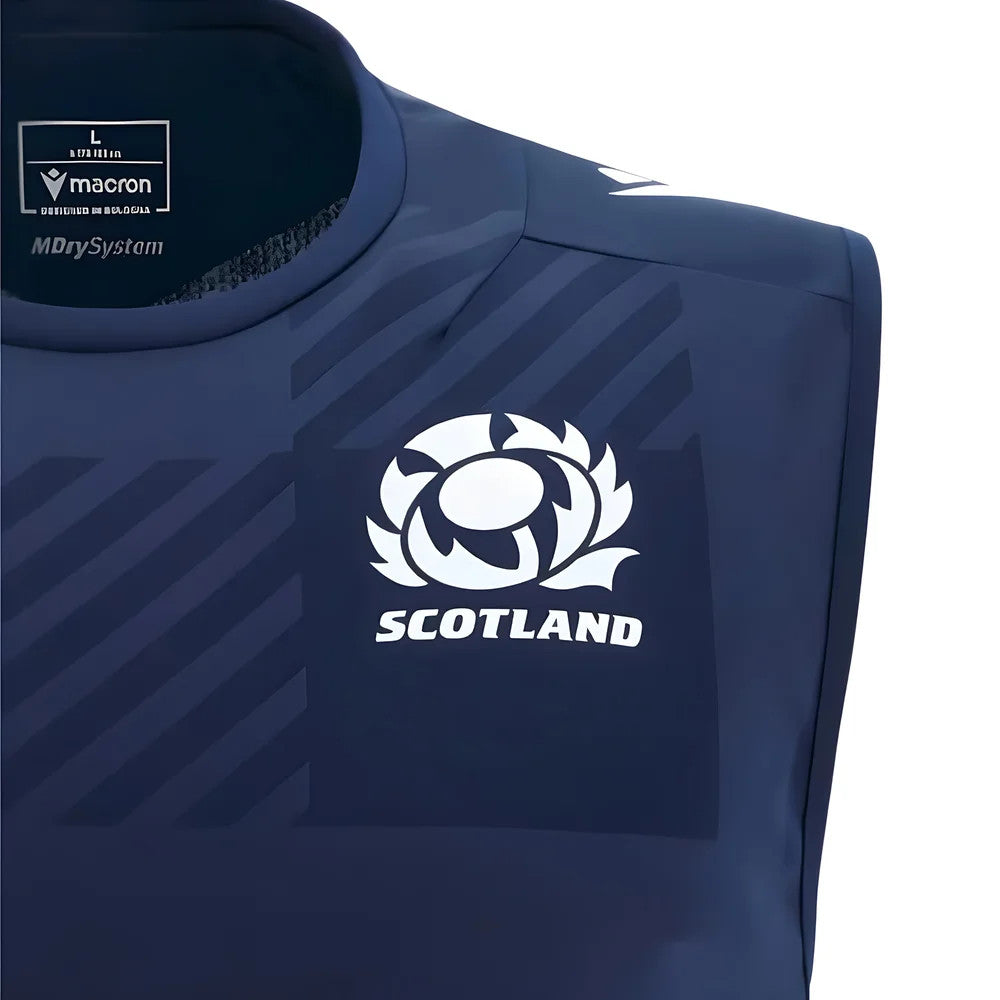 2025-2026 Scotland Poly Sleeveless Training Shirt (Navy)_2