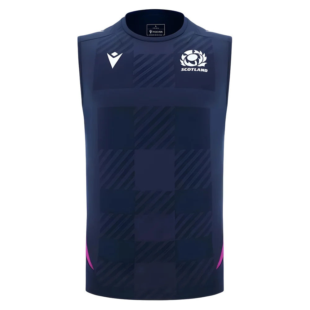 2025-2026 Scotland Poly Sleeveless Training Shirt (Navy)_2