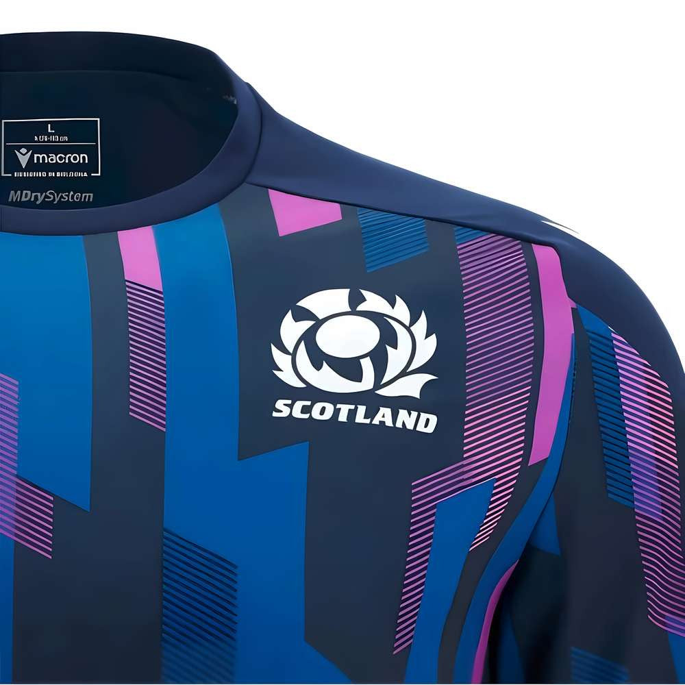 2025-2026 Scotland Rugby Warm Up Shirt (Navy)_2