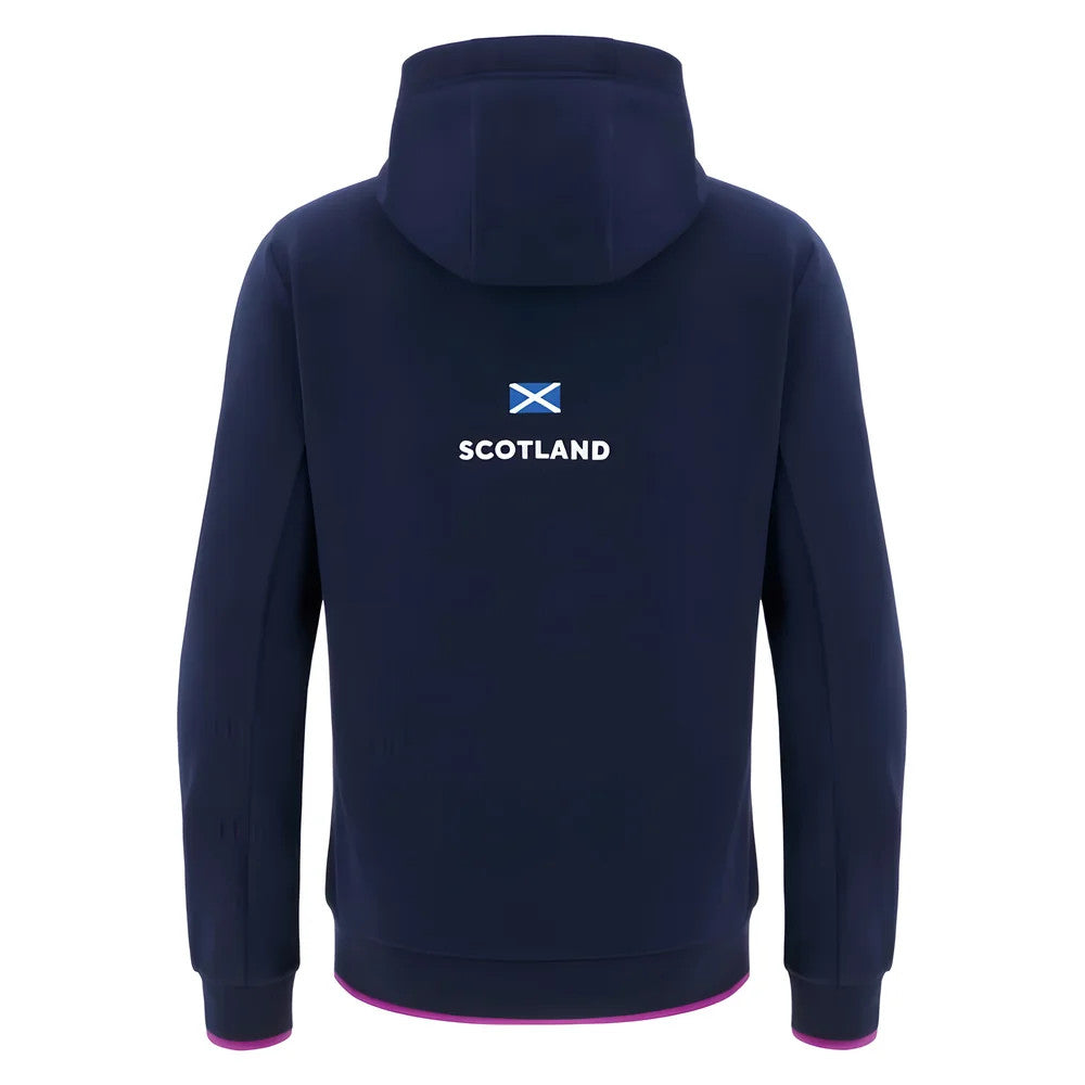 2025-2026 Scotland Rugby Travel Hoody (Navy) - Kids_2