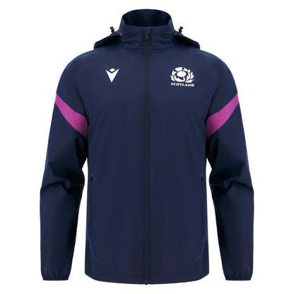 2025-2026 Scotland Rugby Rain Jacket (Navy) - Kids_3