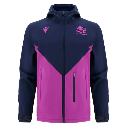 2025-2026 Scotland Rugby Softshell Jacket (Navy) - Kids_3