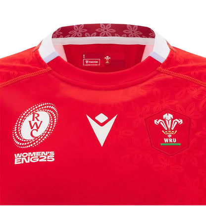 2025-2026 Wales WRU Home WRWC Replica Rugby Shirt (Kids)_3