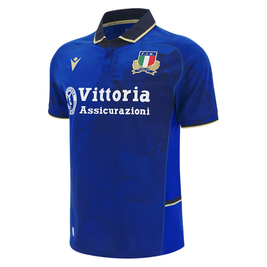2025-2026 Italy FIR Rugby Home Shirt (Kids)_3