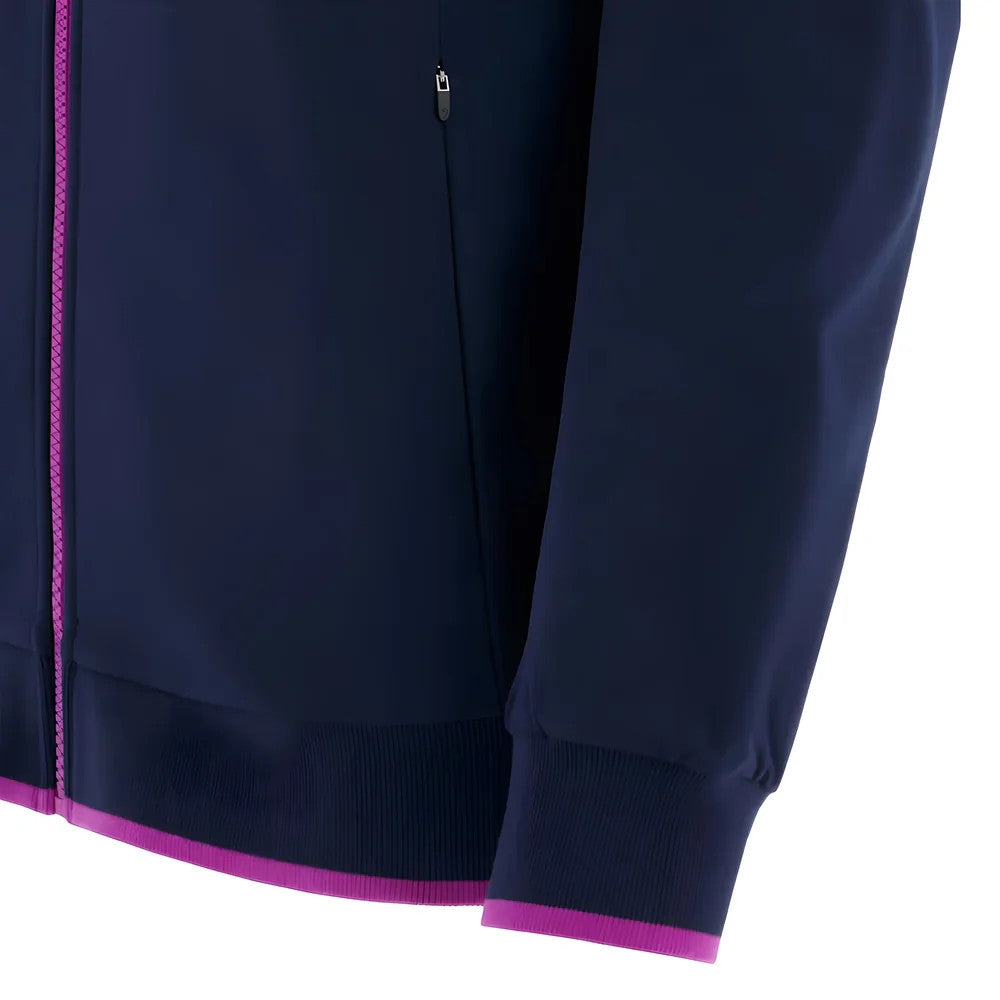2025-2026 Scotland Rugby Travel Full Zip Hoody (Navy) - Womens_3