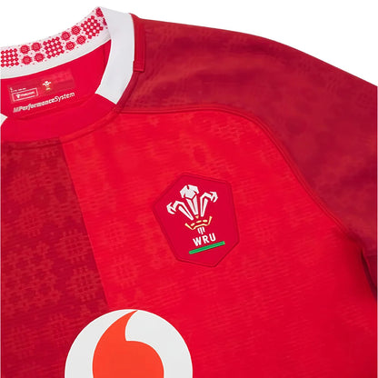 2025-2026 Wales WRU Home Slim Fit Rugby Shirt_2