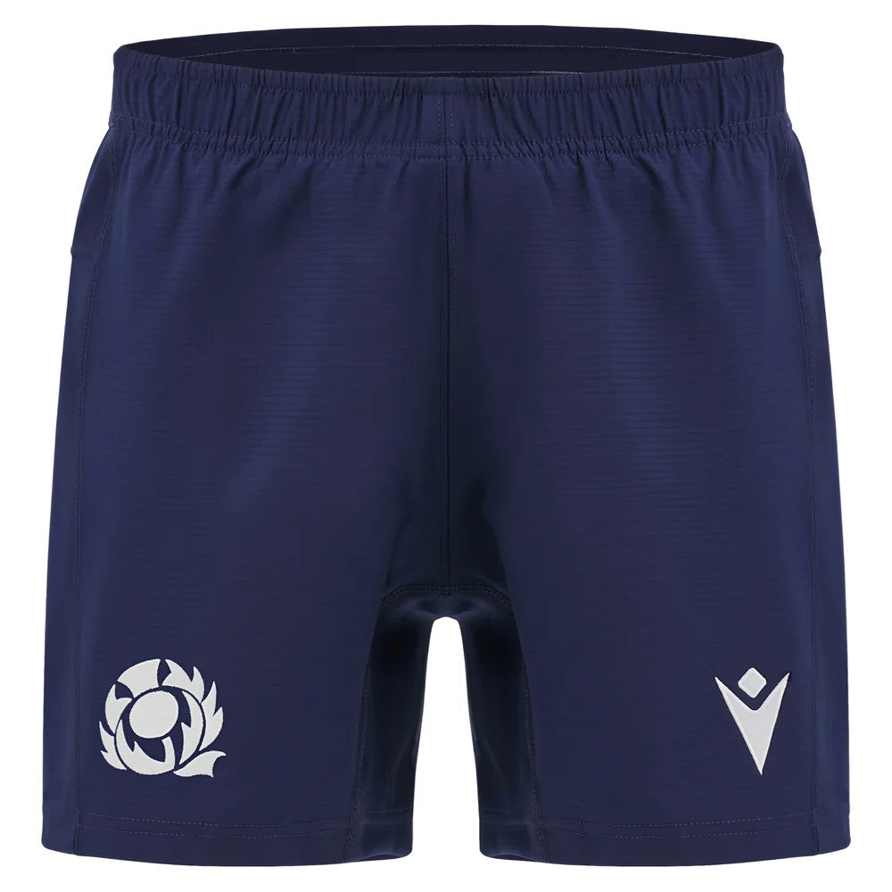 2025-2026 Scotland Rugby Training Shorts (Navy) - Kids_2