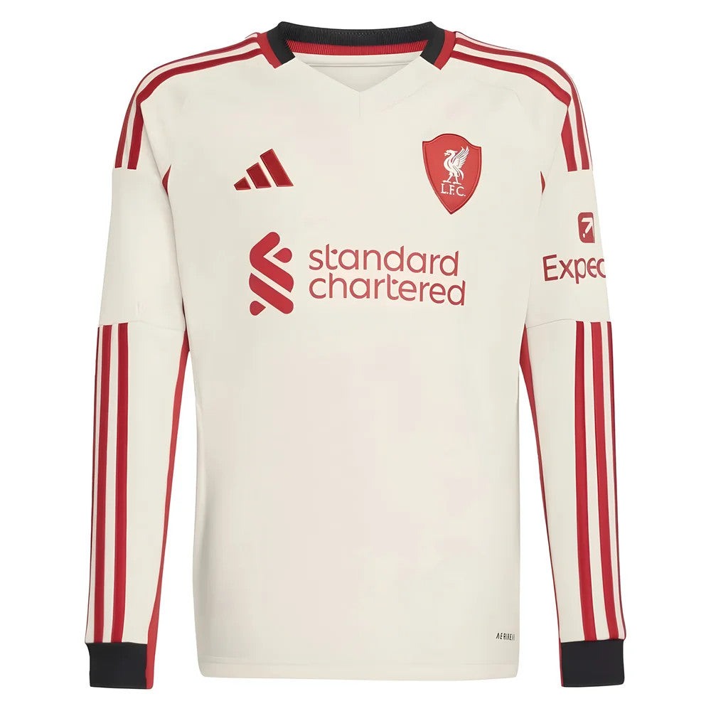2025-2026 Liverpool Away Long Sleeve Shirt (Kids)_1