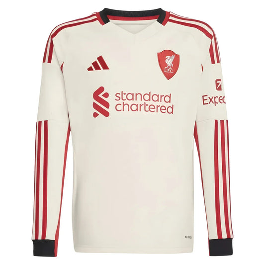 2025-2026 Liverpool Away Long Sleeve Shirt (Kids)_1