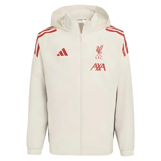 2025-2026 Liverpool Allweather Jacket (White) - Kids_2