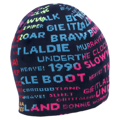 2025-2026 Scotland Rugby Skull Knit Beanie (Rainbow)_3