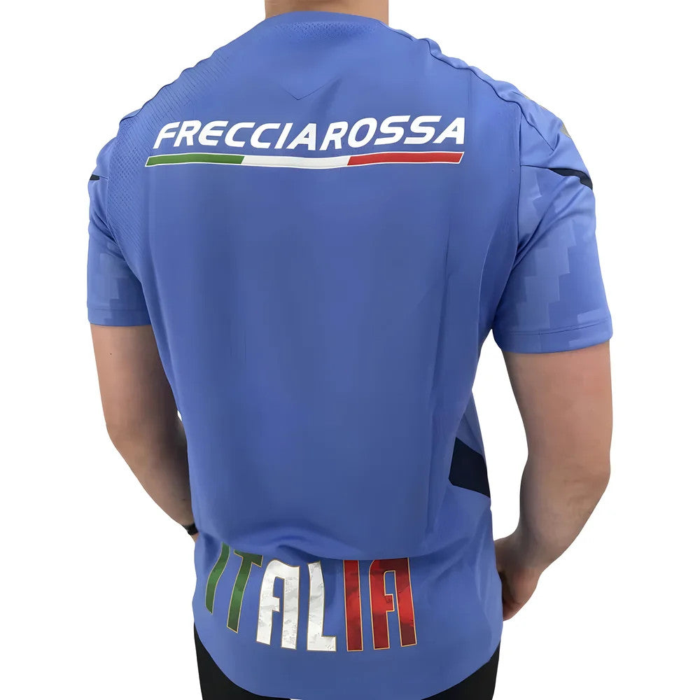 2025-2026 Italy Rugby Staff Training Shirt (Blue)_2