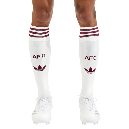 2025-2026 Arsenal Third Socks (White)_2