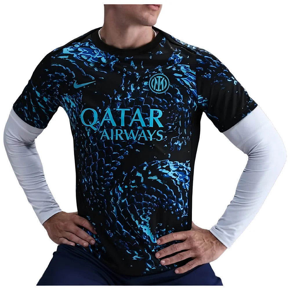 2025-2026 Inter Milan Pre Match Shirt (Black)_3