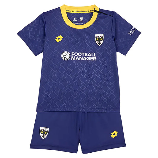2025-2026 AFC Wimbledon Home Mini Kit_1