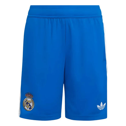 2025-2026 Real Madrid Third Shorts (Blue) - Kids_1