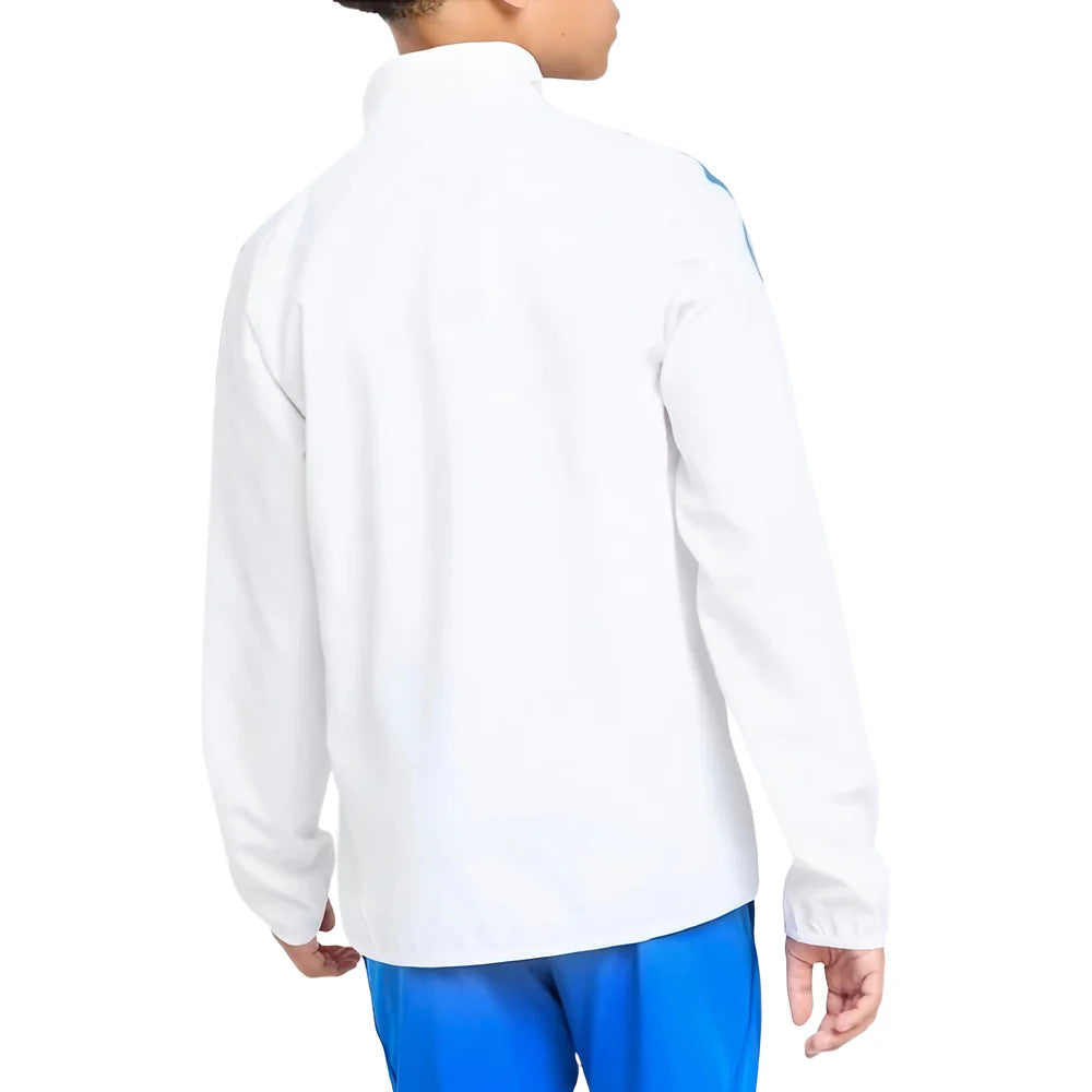 2025-2026 Real Madrid EU Presentation Jacket (White) - Kids_1