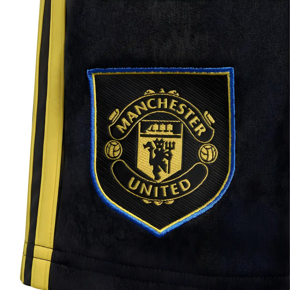 2025-2026 Man Utd Third Shorts (Black) - Kids_2