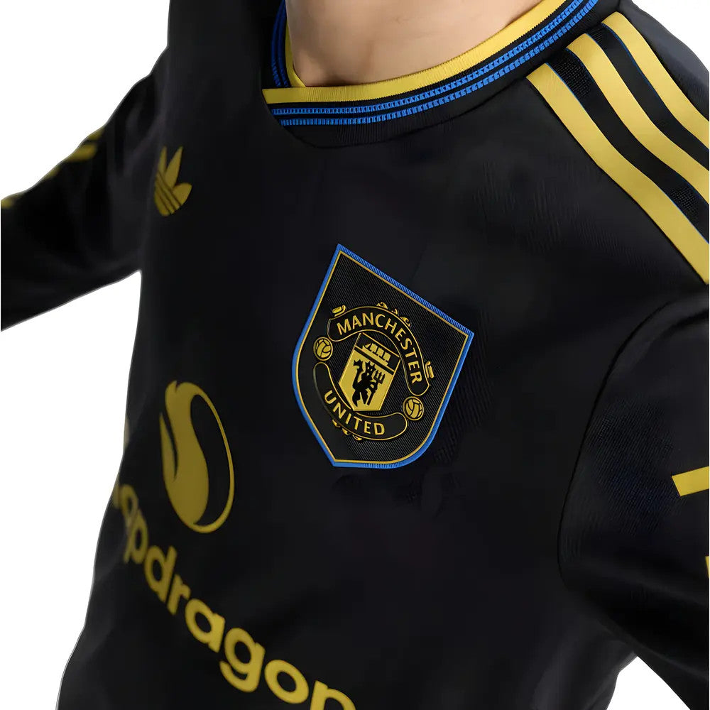 2025-2026 Man Utd Authentic Long Sleeve Third Shirt_3