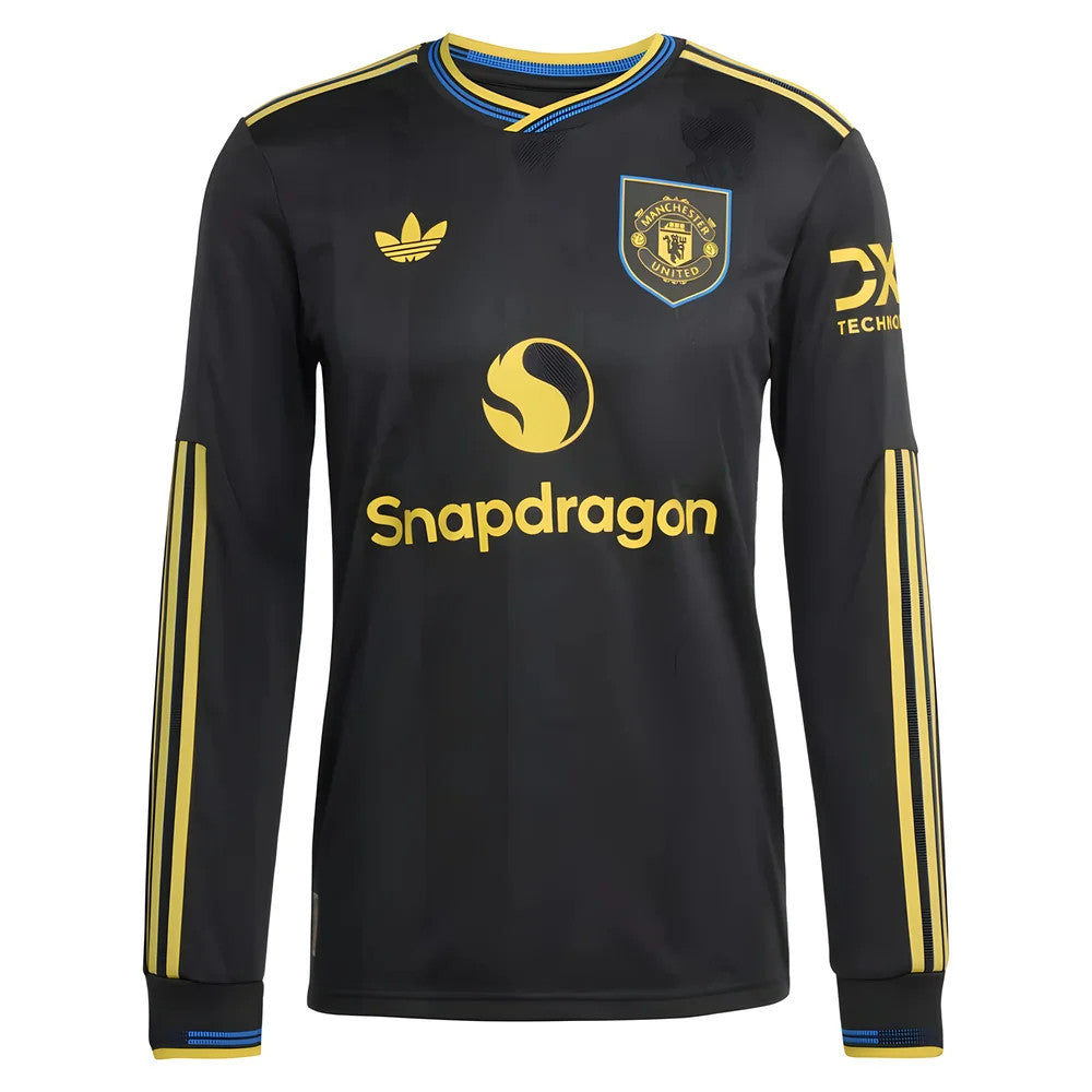 2025-2026 Man Utd Authentic Long Sleeve Third Shirt_3