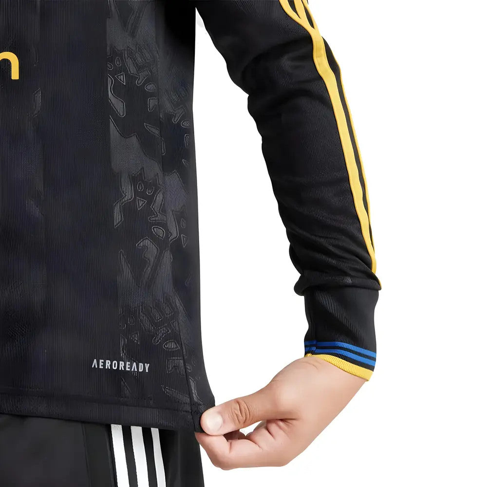 2025-2026 Man Utd Long Sleeve Third Shirt (Kids)_2