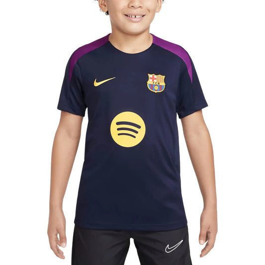 2025-2026 Barcelona Strike Training Shirt (Purple) - Kids_2