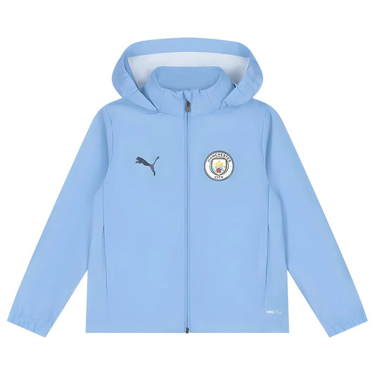 2025-2026 Man City Training All-Weather Jacket (Light Blue) - Kids_1