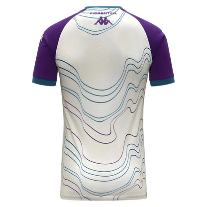 2025-2026 Fiorentina Pre Match Shirt (White-Violet)_3