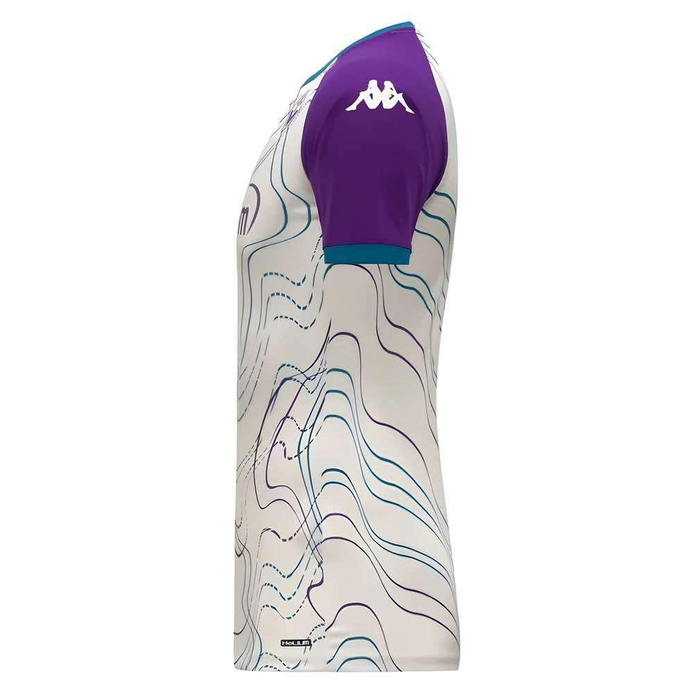 2025-2026 Fiorentina Pre Match Shirt (White-Violet)_3
