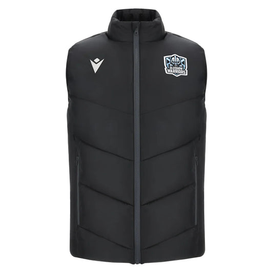 2025-2026 Glasgow Warriors Rugby Padded Gilet (Black)_3