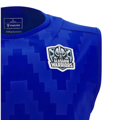 2025-2026 Glasgow Warriors Rugby Sleveless Shirt (Blue)_3
