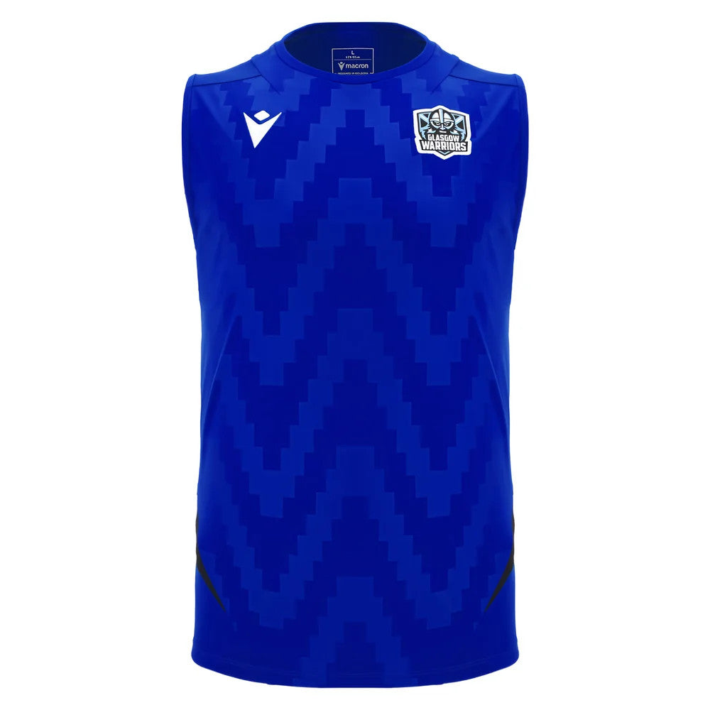 2025-2026 Glasgow Warriors Rugby Sleveless Shirt (Blue)_3