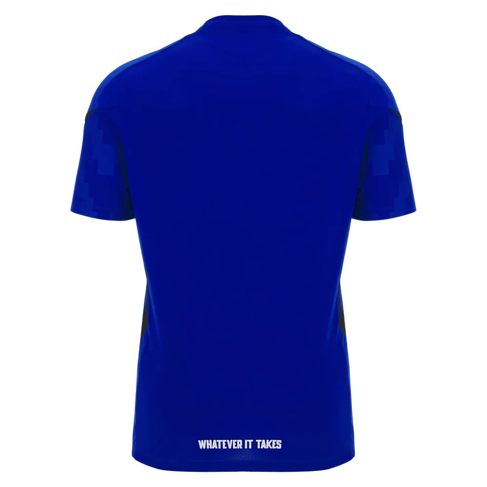 2025-2026 Glasgow Warriors Rugby Training Poly Shirt (Blue)_3