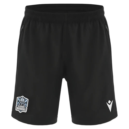 2025-2026 Glasgow Warriors Training Bermuda Shorts (Black)_2