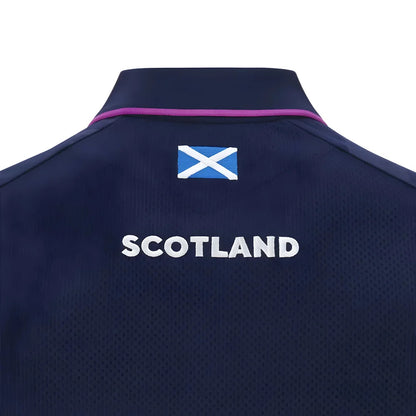 2025-2026 Scotland Rugby Travel Polo Shirt (Navy) - Kids_4
