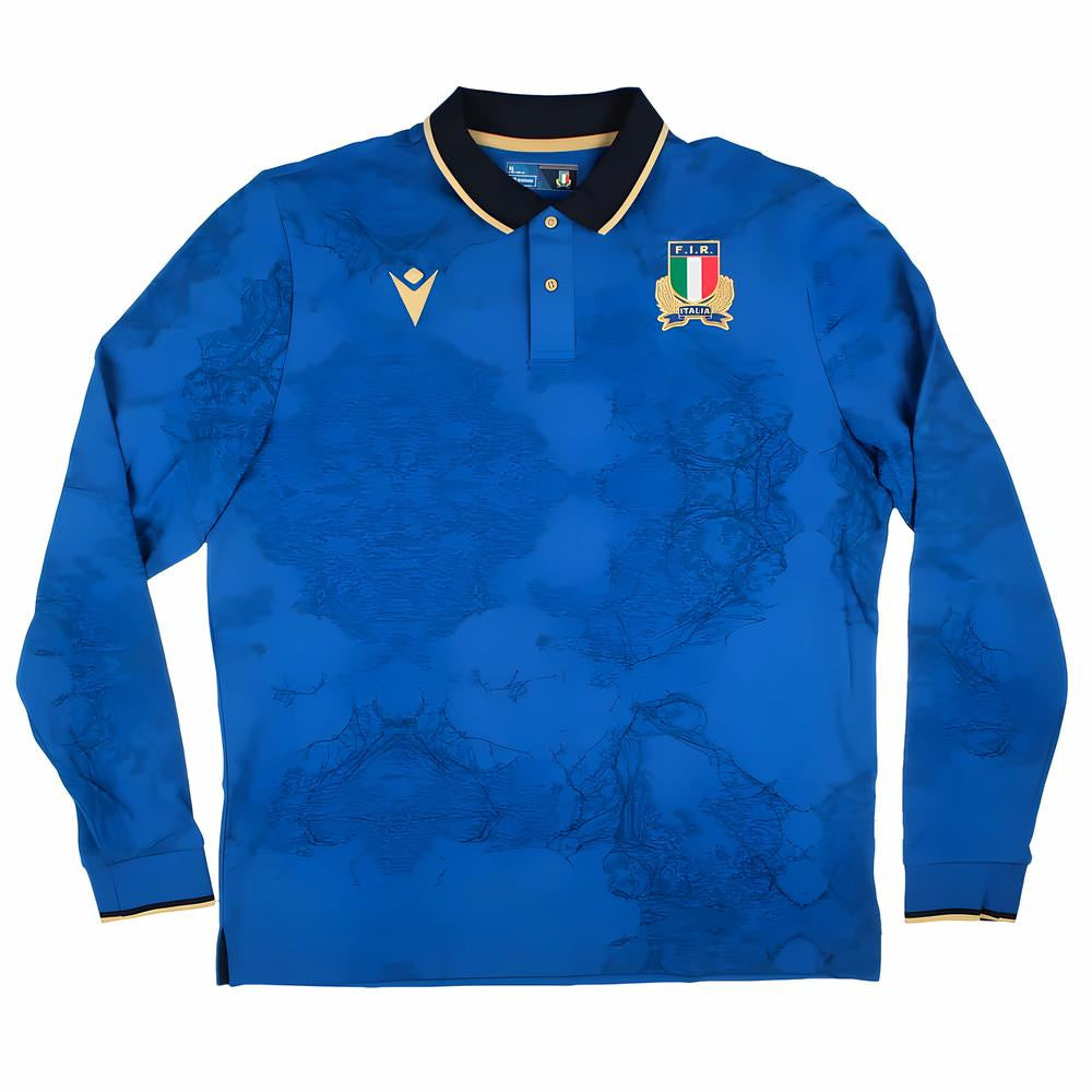 2025-2026 Italy FIR Home LS Cotton Rugby Shirt_1