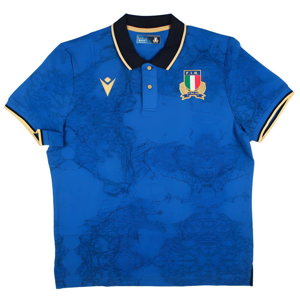 2025-2026 Italy FIR Home Cotton Rugby Shirt_1