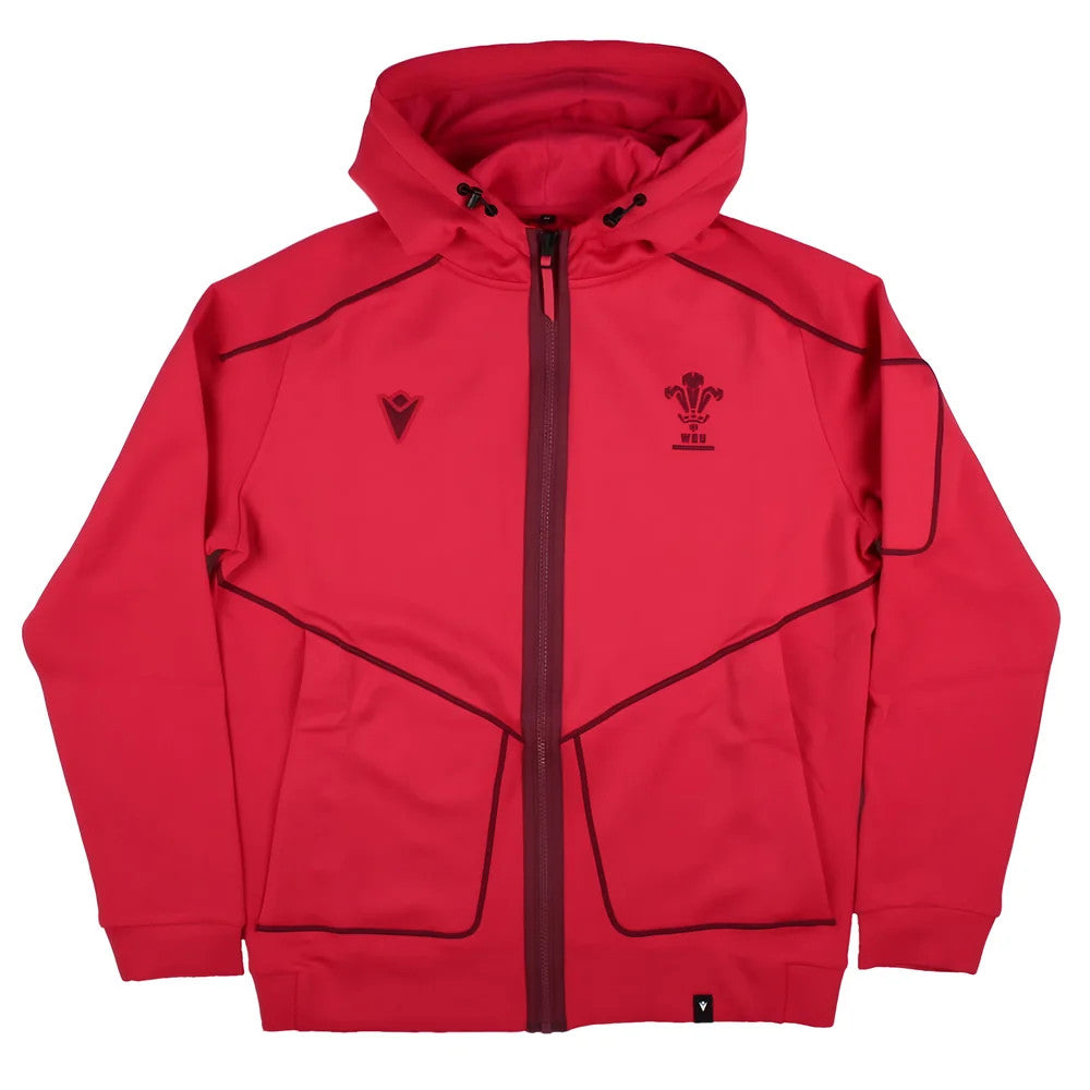 2025-2026 Wales WRU Ath Travel Tech Hoody (Red)_1