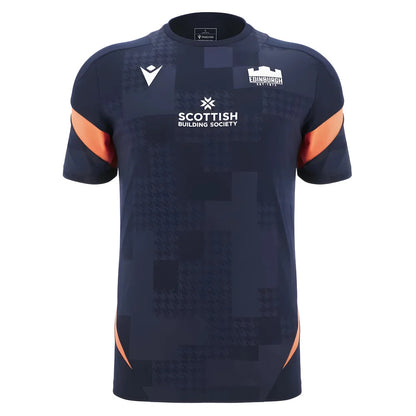 2025-2026 Edinburgh Rugby Training Poly Shirt (Navy)_3