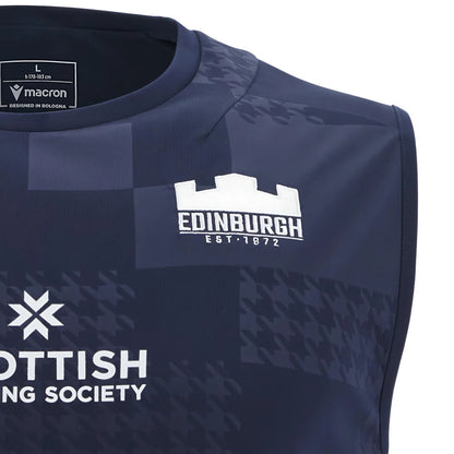 2025-2026 Edinburgh Rugby Sleeveless Shirt (Navy)_3