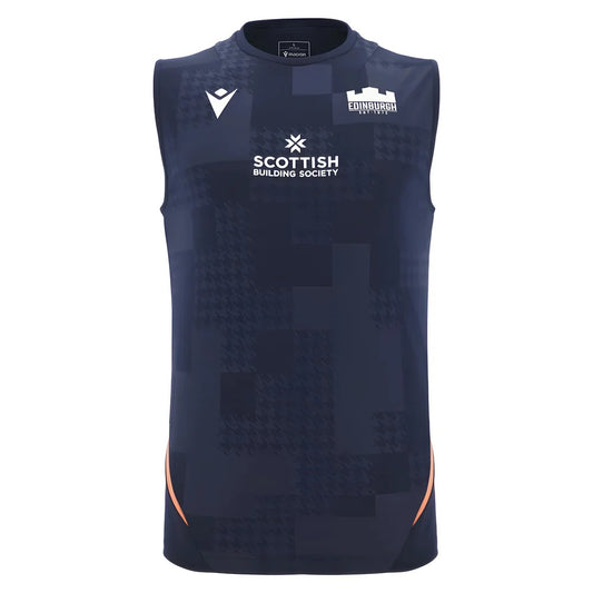 2025-2026 Edinburgh Rugby Sleeveless Shirt (Navy)_3