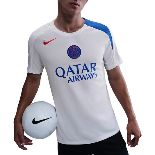 2025-2026 PSG T90 Third Strike Dri-Fit Shirt (White)_2