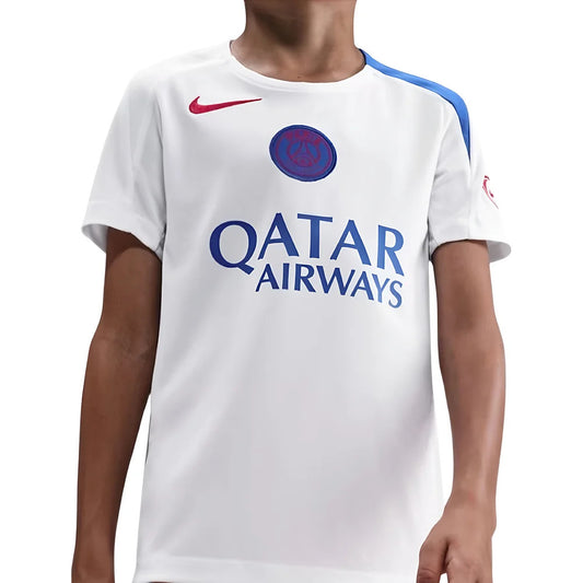 2025-2026 PSG Strike Training Shirt (White) - Kids_1