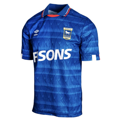 1989-1992 Ipswich Town Home Umbro Retro Shirt_3